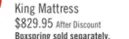 The Brick Sealy Essential Collection Kylie 2.0 Tight Top Luxury Firm King Mattress offer