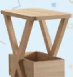 The Brick Torry 11.5 Chairside Table with Cubby - Taupe offer
