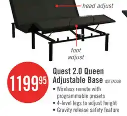The Brick Quest 2.0 Queen Adjustable Base offer