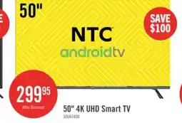 The Brick NTC 50 UHD Smart Android TV offer