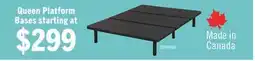 The Brick Zephyr Queen Platform Base offer