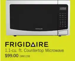 The Brick Frigidaire 1.1 Cu. Ft. Countertop Microwave - Stainless Steel - EMW1120-B offer