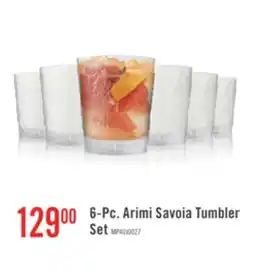 The Brick Arimi Savoia Tumbler Set 6-piece White offer