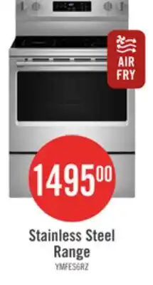 The Brick Maytag 30 5.3 Cu. Ft. Electric Range with No Preheat Air Fry - Stainless Steel - YMFES6030RZ offer