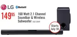 The Brick LG 2.1 CH Bluetooth Dolby Atmos DTS:X Soundbar (SQC1.DCANLLK) offer
