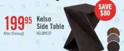 The Brick Kelso 16 Side Table - Mahogany offer