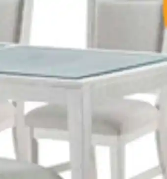 The Brick Vida Dining Table with Glass Inserts, 78W - Sand offer