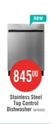 The Brick GE 24 Top Control Dishwasher - Fingerprint Resistant Stainless Steel - GBT600SSVFS offer