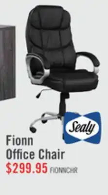 The Brick Sealy Fionn 30.5 Adjustable Office Chair - Black offer