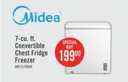 The Brick Midea 7 Cu. Ft. Convertible Chest Refrigerator-Freezer - MRC07M4CWW offer