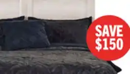 The Brick Yorkdale 6-Drawer Platform Bed with Headboard & Storage Frame, Made in Canada, White - Queen Size offer