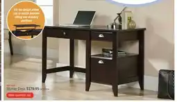 The Brick Murray 53 Traditional Lift Top Office Desk with Storage - Dark Brown offer
