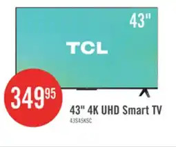 The Brick TCL 43 S45K 4K UHD Google Smart TV offer