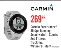 The Brick Garmin Forerunner 55 Gps Running Smartwatch - Sports And Fitness Tracking, Water-resistant - White offer