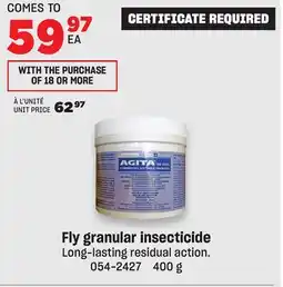 BMR Fly granular insecticide offer