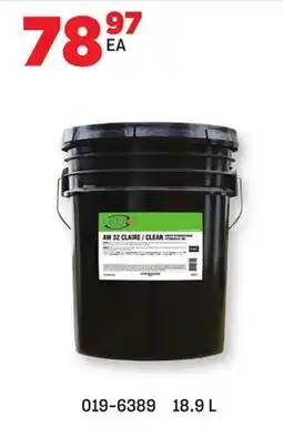 BMR AW32 Anti-Wear Clear Hydraulic Oil offer