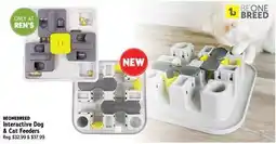 Ren’s Pets Depot BEONEBREED Interactive Dog & Cat Feeders offer