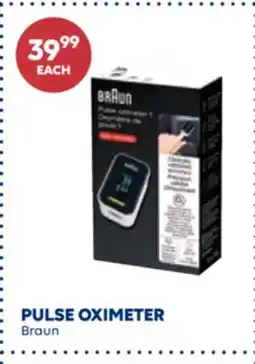 Wellwise by Shoppers PULSE OXIMETER Braun offer
