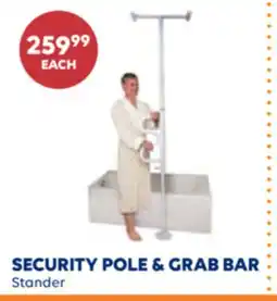 Wellwise by Shoppers SECURITY POLE & GRAB BAR offer