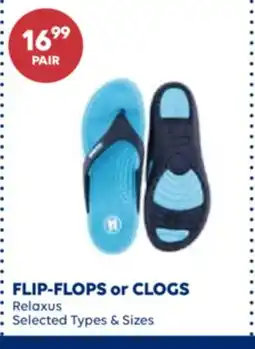 Wellwise by Shoppers FLIP-FLOPS or CLOGS Relaxus offer