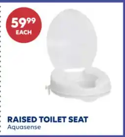 Wellwise by Shoppers RAISED TOILET SEAT Aquasense offer