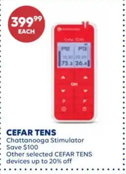 Wellwise by Shoppers CEFAR TENS offer