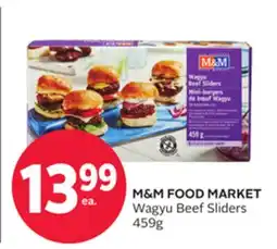 Rexall M&M FOOD MARKET Wagyu Beef Sliders offer
