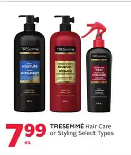 Rexall TRESEMMÉ Hair Care or Styling offer