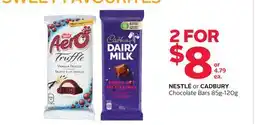 Rexall NESTLÉ or CADBURY Chocolate Bars offer