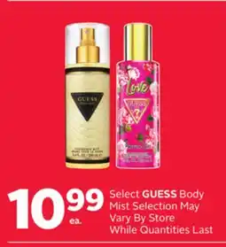 Rexall Select GUESS Body Mist offer