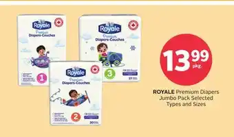 Rexall ROYALE Premium Diapers Jumbo Pack offer
