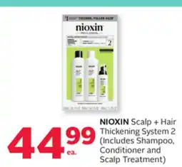 Rexall NIOXIN Scalp + Hair Thickening System 2 offer