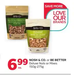 Rexall NOSH & CO. or BE BETTER Deluxe Nuts or Mixes offer