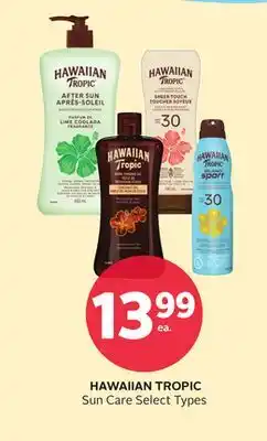 Rexall HAWAIIAN TROPIC Sun Care offer