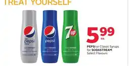 Rexall PEPSI or Classic Syrups for SODASTREAM offer