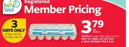 Rexall GRADE A Large White Eggs offer