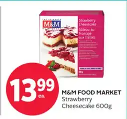 Rexall M & M FOOD MARKET Strawberry Cheesecake offer