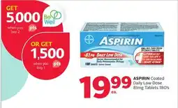 Rexall ASPIRIN Coated Daily Low Dose 81mg Tablets offer