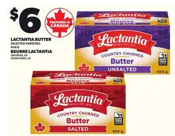 Independent City Market LACTANTIA BUTTER, 454 G offer