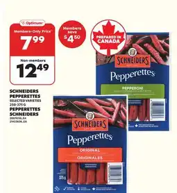 Independent City Market SCHNEIDERS PEPPERETTES, 250-375 G offer
