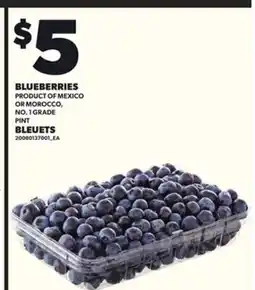 Independent City Market BLUEBERRIES, PINT offer
