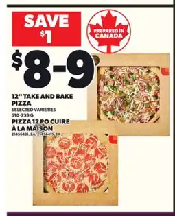 Independent City Market 12 TAKE AND BAKE PIZZA, 510-739 G offer