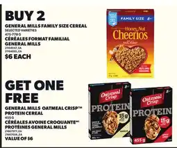 Independent City Market GENERAL MILLS FAMILY SIZE CEREAL, 475-778 G offer