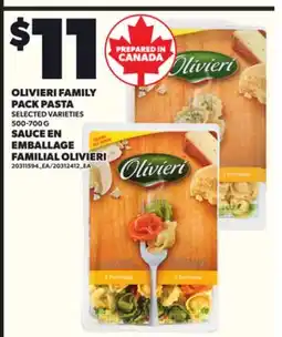 Independent City Market OLIVIERI FAMILY PACK PASTA, 500-700 G offer
