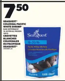 Independent City Market SEAQUEST COLOSSAL PACIFIC WHITE SHRIMP, 300 G offer