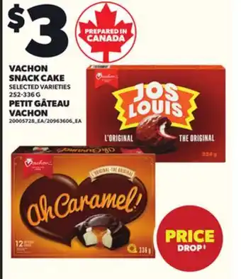 Independent City Market VACHON SNACK CAKE, 252-336 G offer