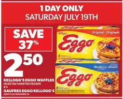 Independent City Market KELLOGG'S EGGO WAFFLES, 8'S offer