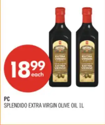 Shoppers Drug Mart PC SPLENDIDO EXTRA VIRGIN OLIVE OIL offer