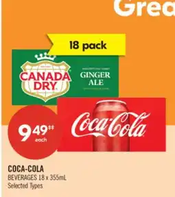 Shoppers Drug Mart COCA-COLA BEVERAGES offer