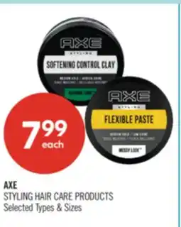 Shoppers Drug Mart AXE STYLING HAIR CARE PRODUCTS offer